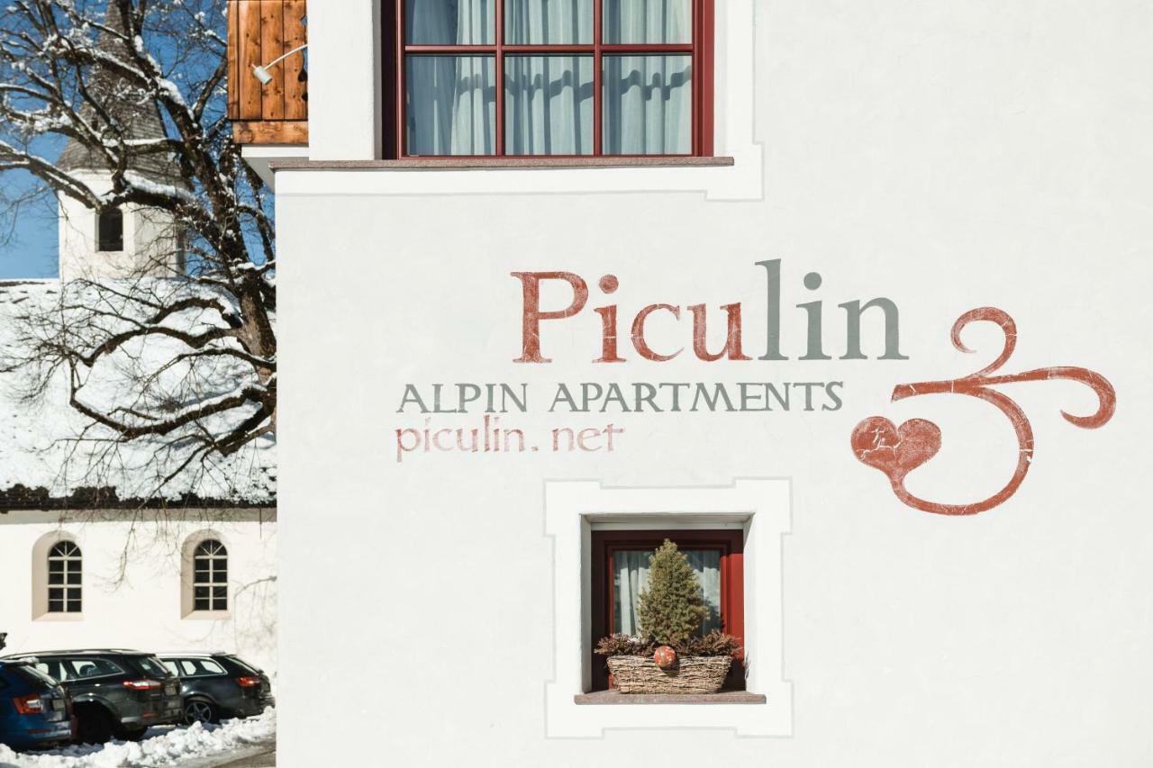 Piculin Alpin Apartments San Martino in Badia Exterior foto